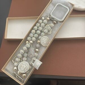 Apple Watch 40mm band with face cover.